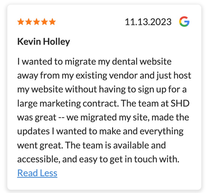 Hosting review